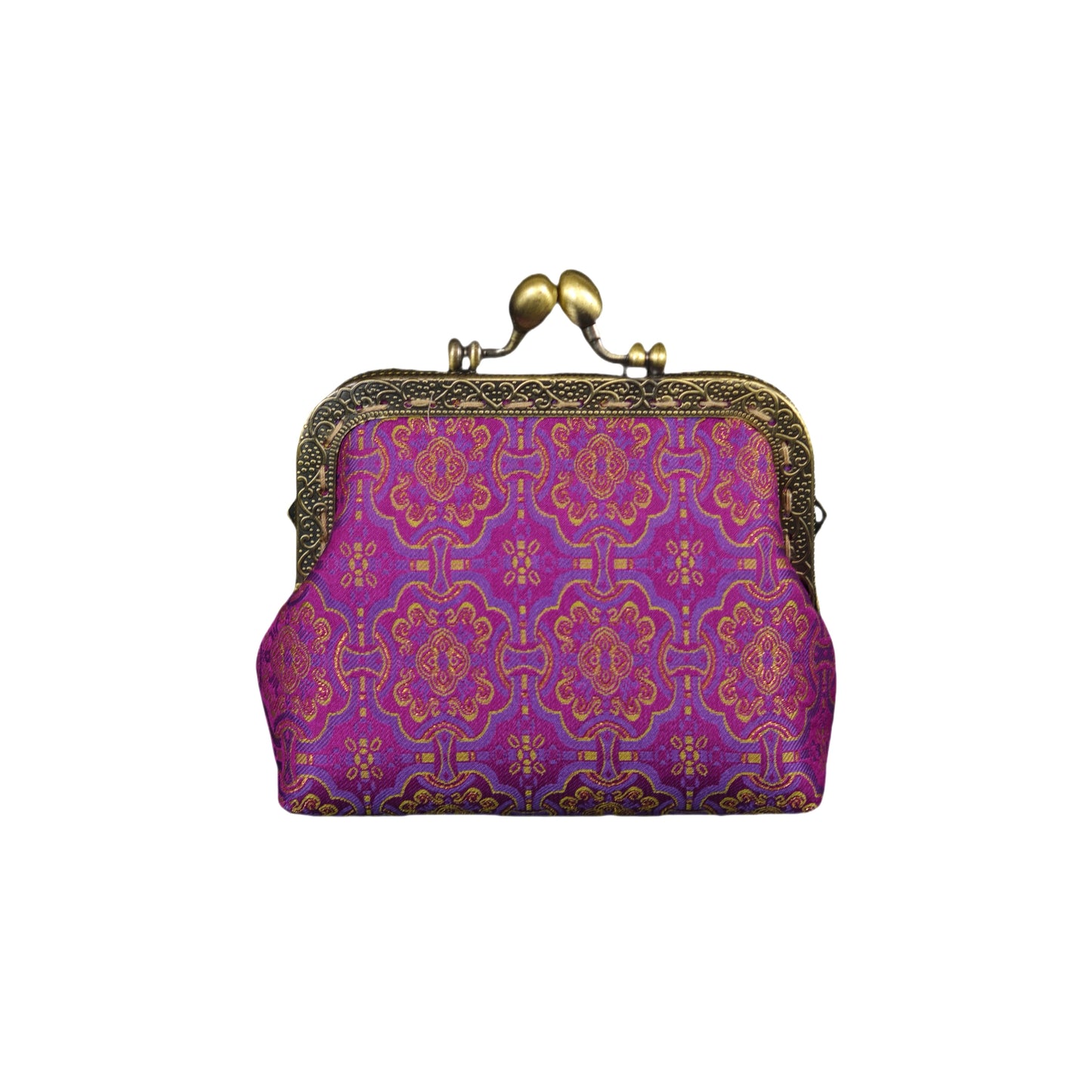 Handmade silk purse Asian stye gift for Mother's day Wedding handbag