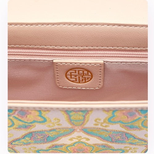 Gold Thread Song Brocade Dunhuang pattern symbolizes Silk Bag peace silk