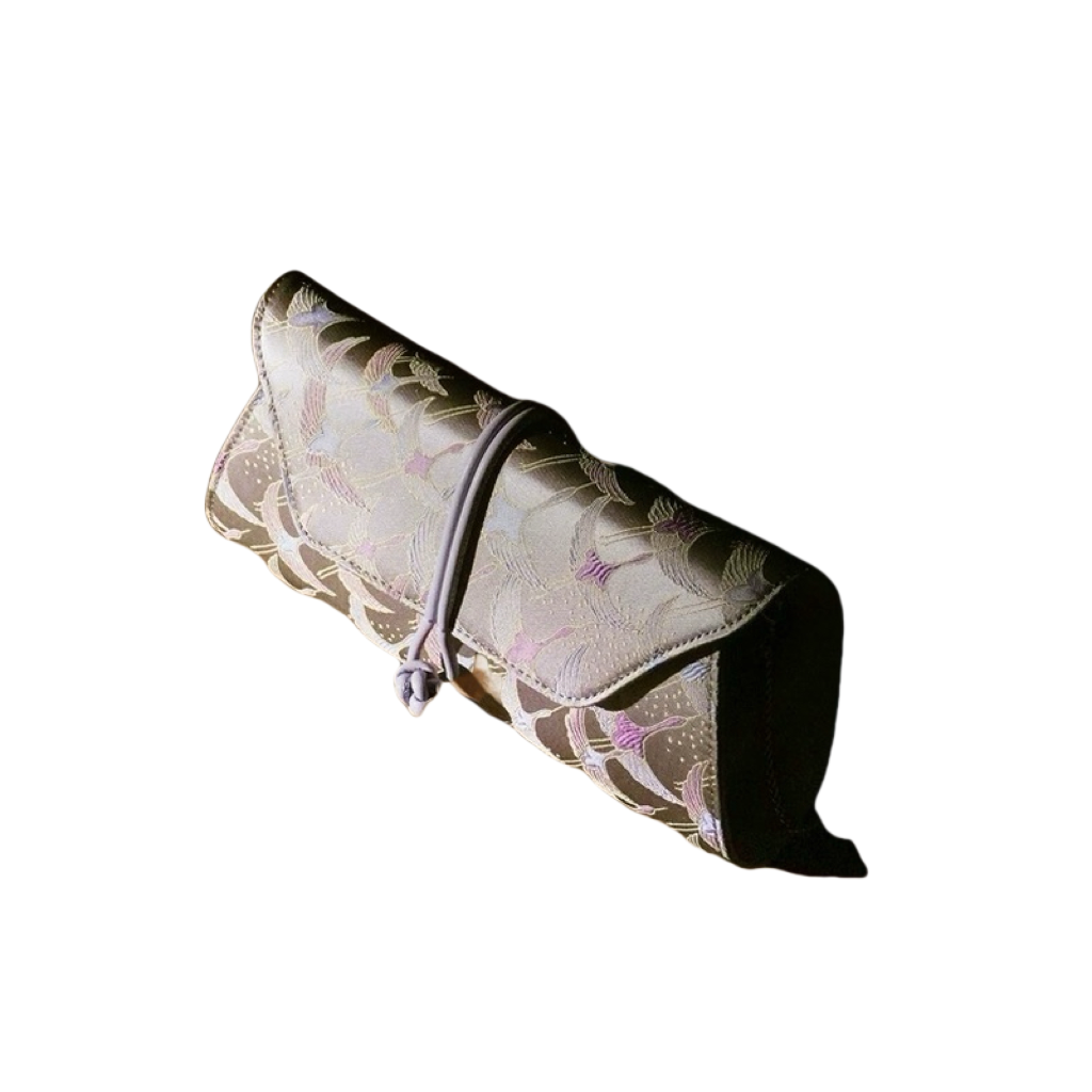 Song Brocade Clutch Bag pure silk with tradional Chinese patterns