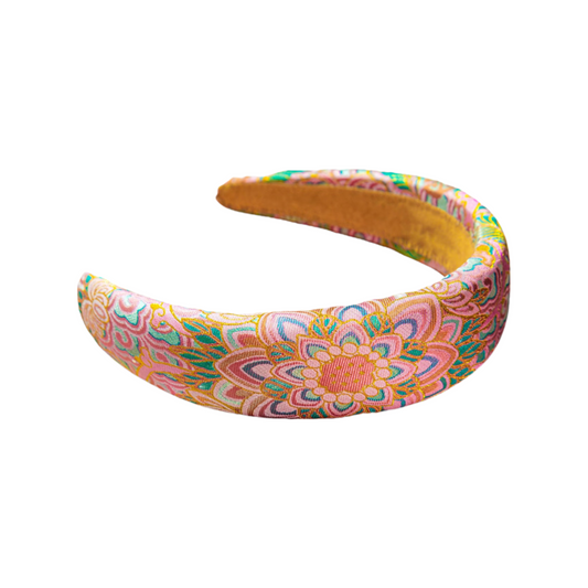 Song brocade silk hairband gift box silk hair set