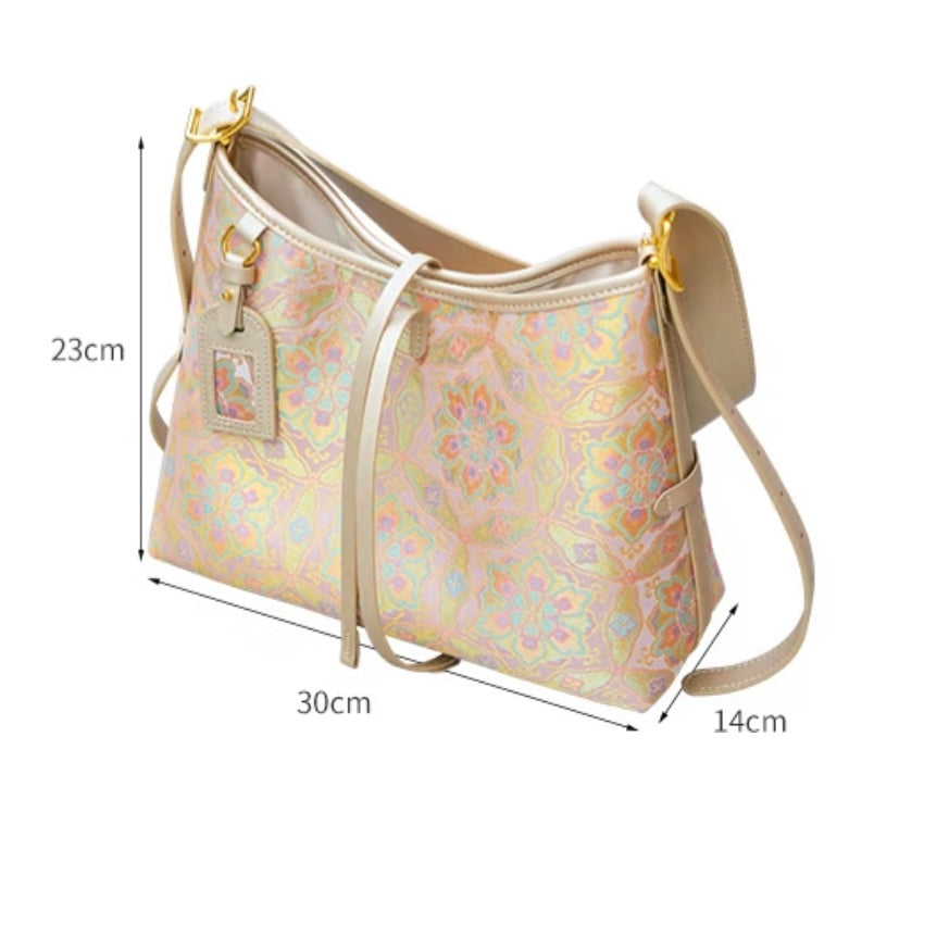 Carryall heritage silk handmade bag museum-quality collections for gift