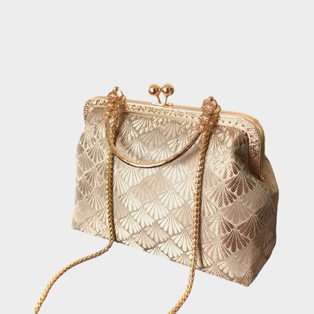 Handmade handbag crossbody Asian stye gift for Mother's day Wedding